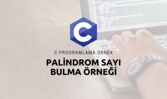 C Programlama Palindrom Sayı Bulma Örneği