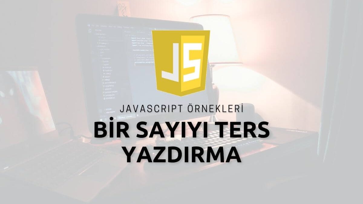 Javascript Bir Sayıyı Ters Yazdırma