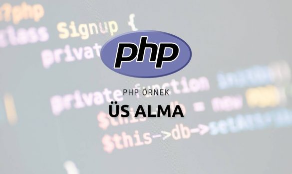 Php Üs Alma