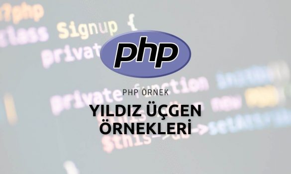 Php Yıldız Üçgen Örnekleri