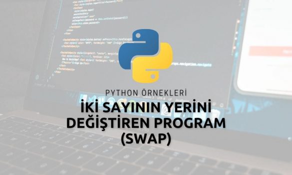 Python İki Sayının Yerini Değiştiren Program